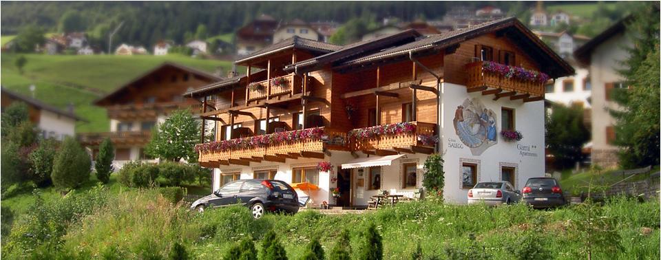 Garni Salegg Aparthotel Ortisei Exterior foto